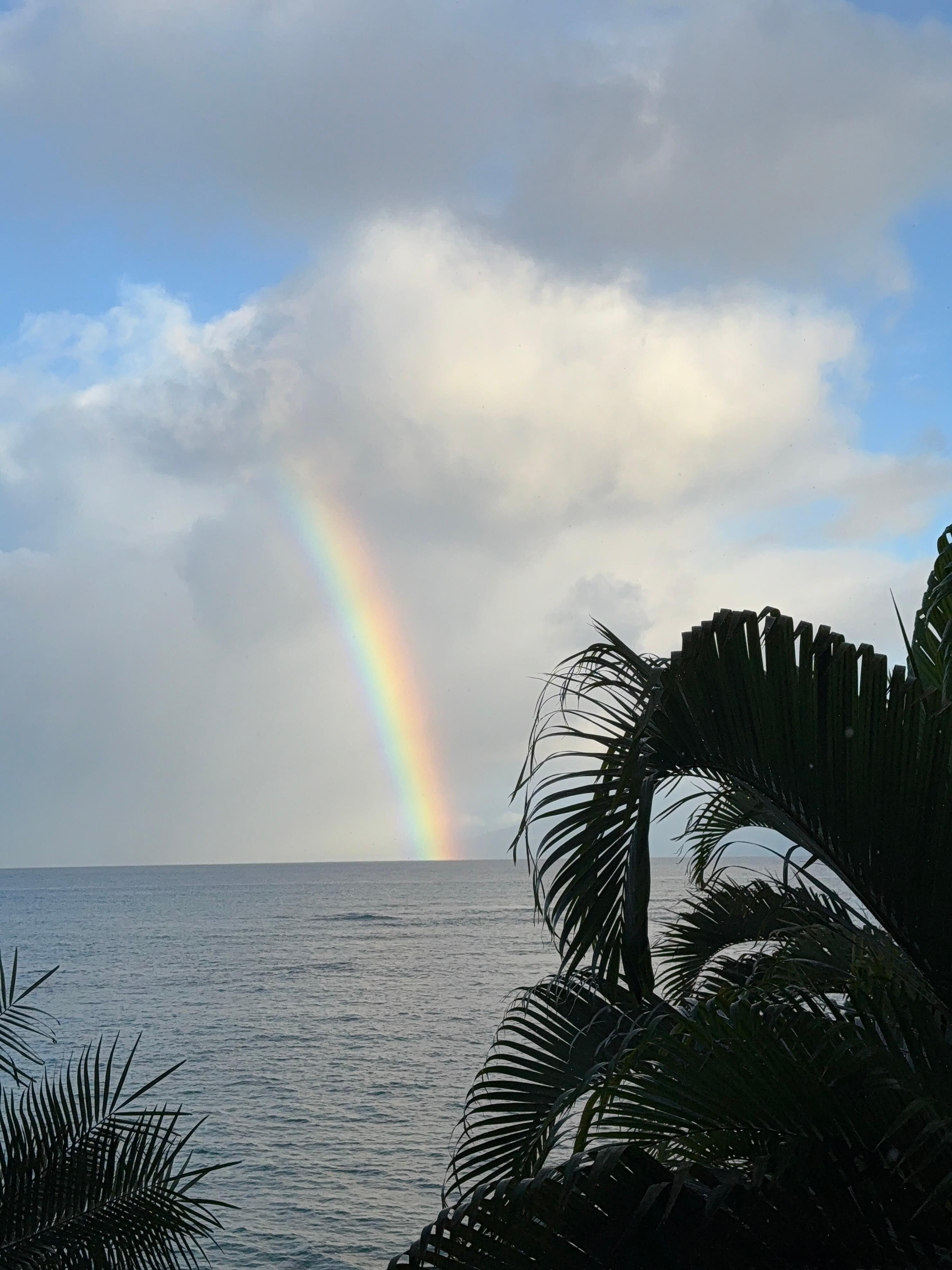 Rainbow from our room!!