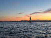 The waterfront just outside the condo