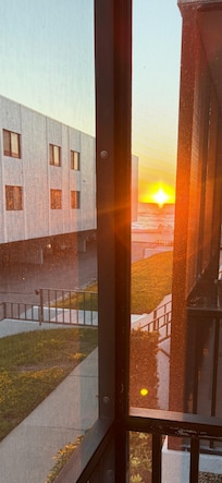 Sunset from our Patio.