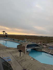 Sunrise from the balcony