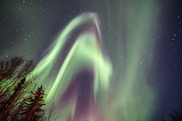 On this night, it was hard to decide which part of the aurora I was going to shoot they were moving so fast