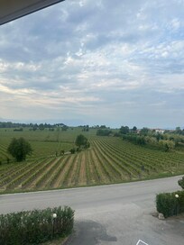The view from our room on the second floor.