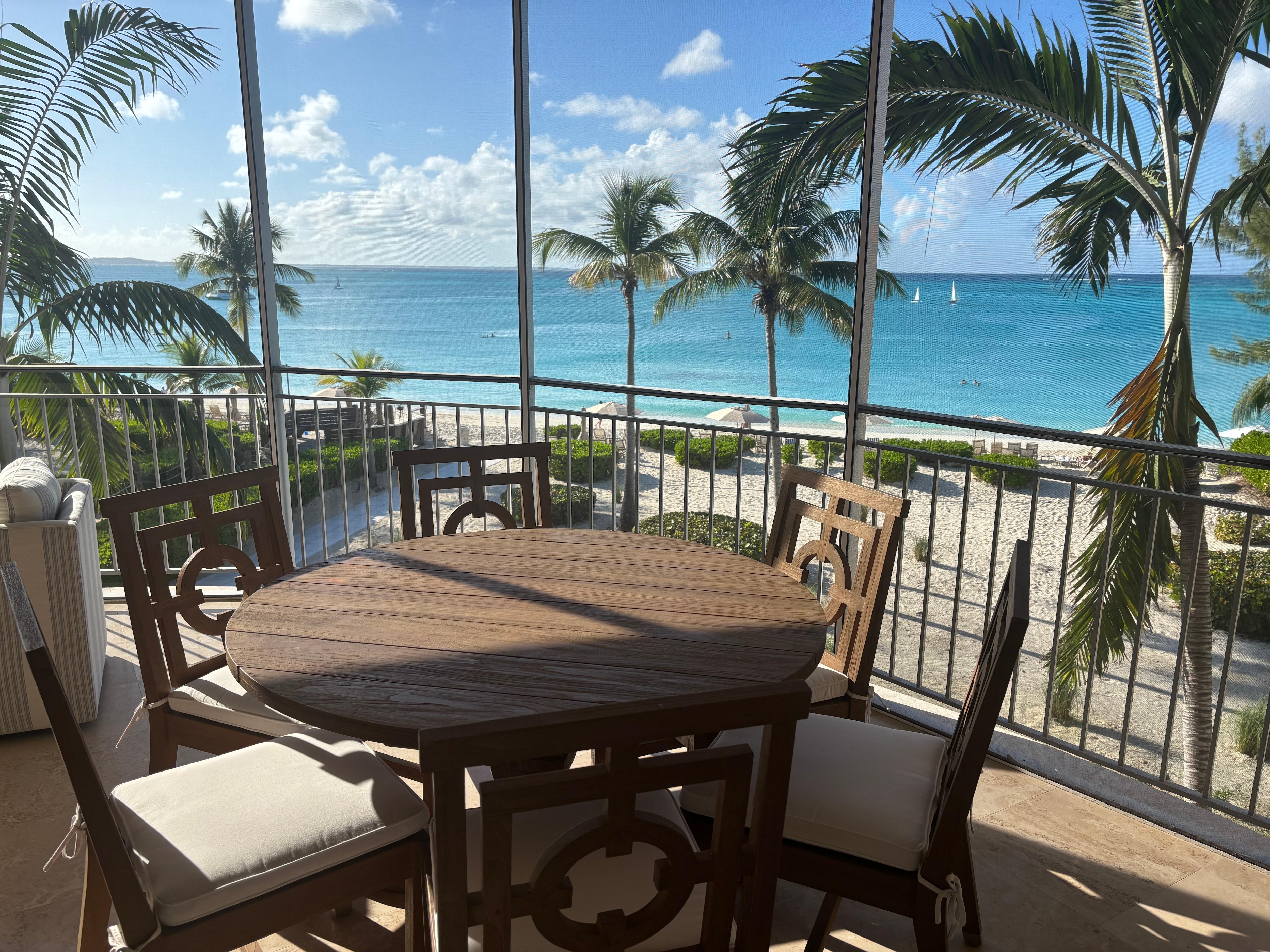 The view from our balcony was breathtaking.