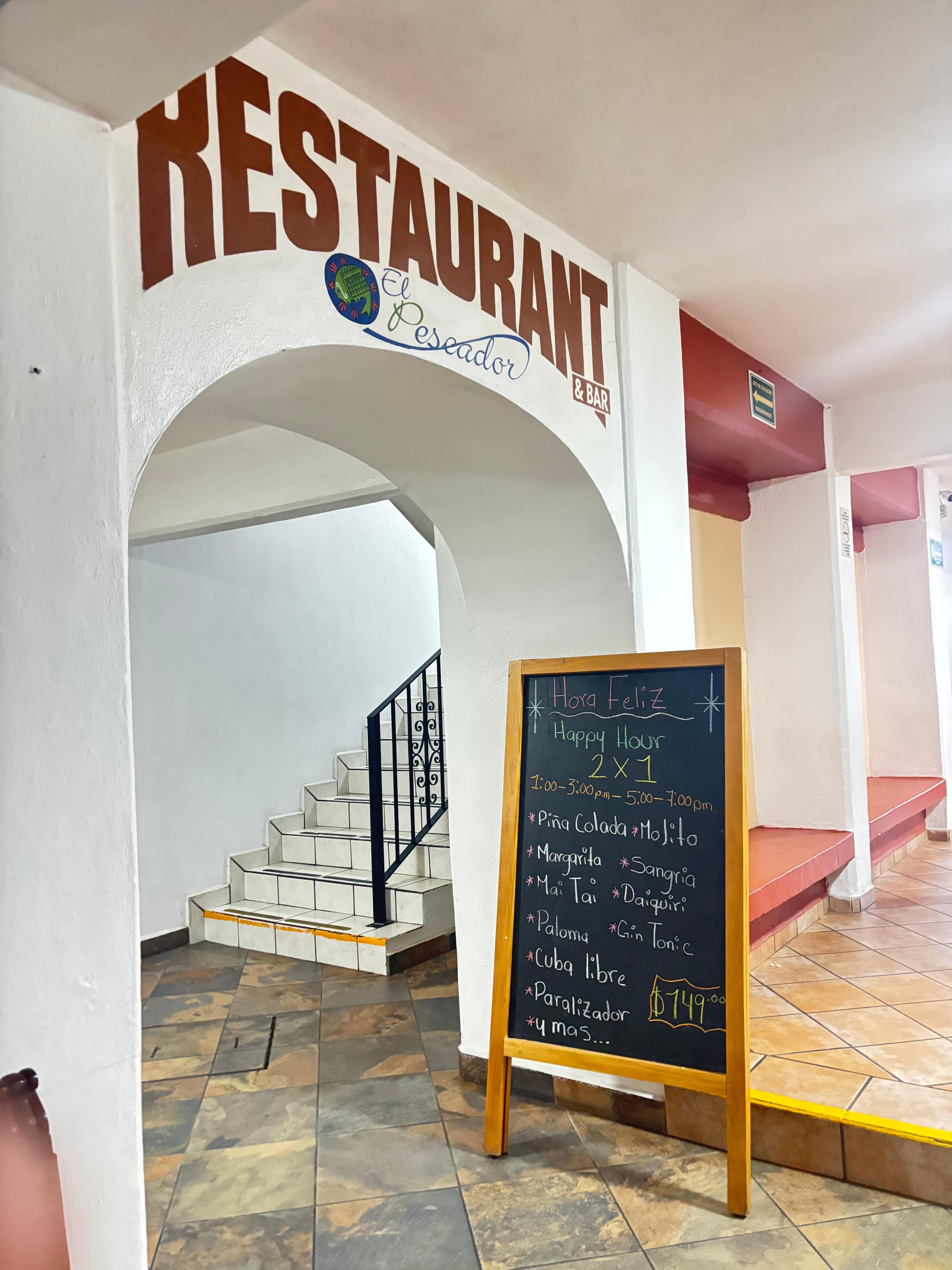 Restaurant entrance