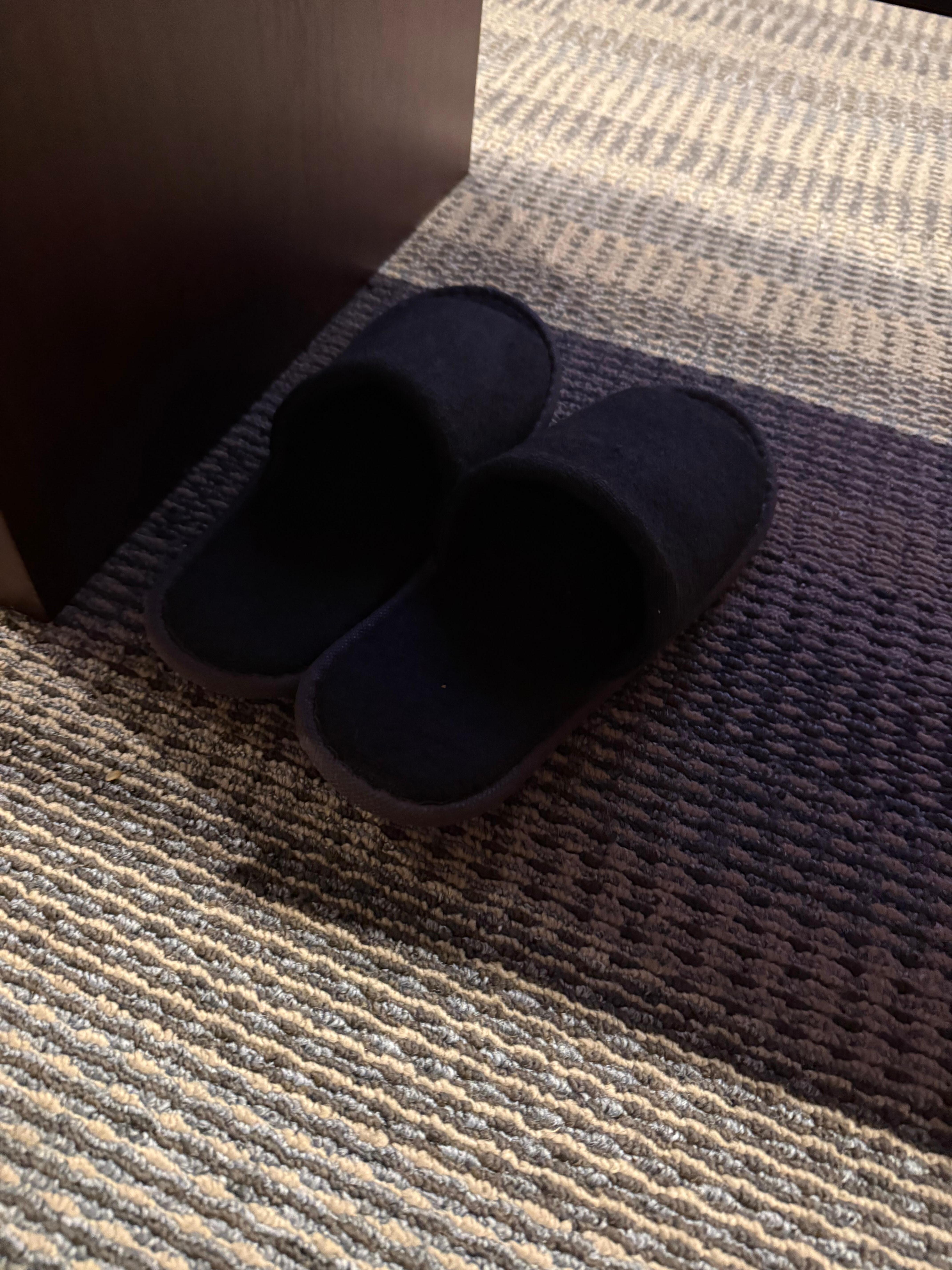 Slippers of the last guest! 
