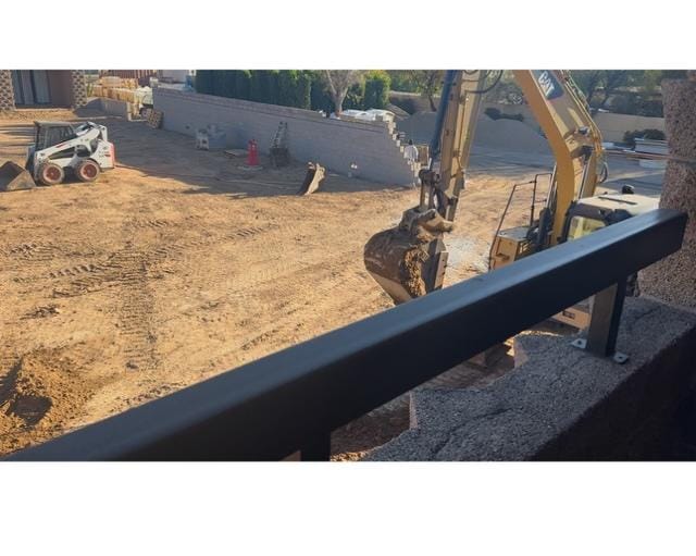 Hotel Construction outside our room