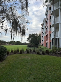 Villas overlooking golf course