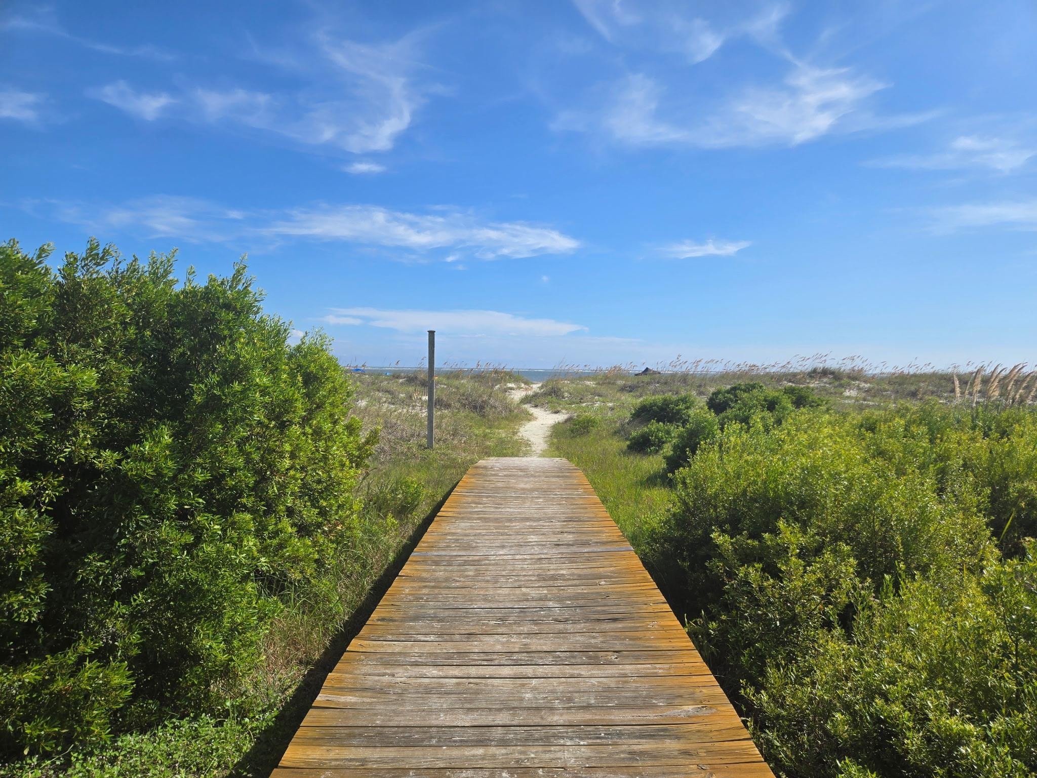 Walk way to beach