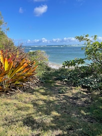 View from Hale Makai backyard