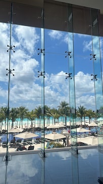 View at check in was amazing!