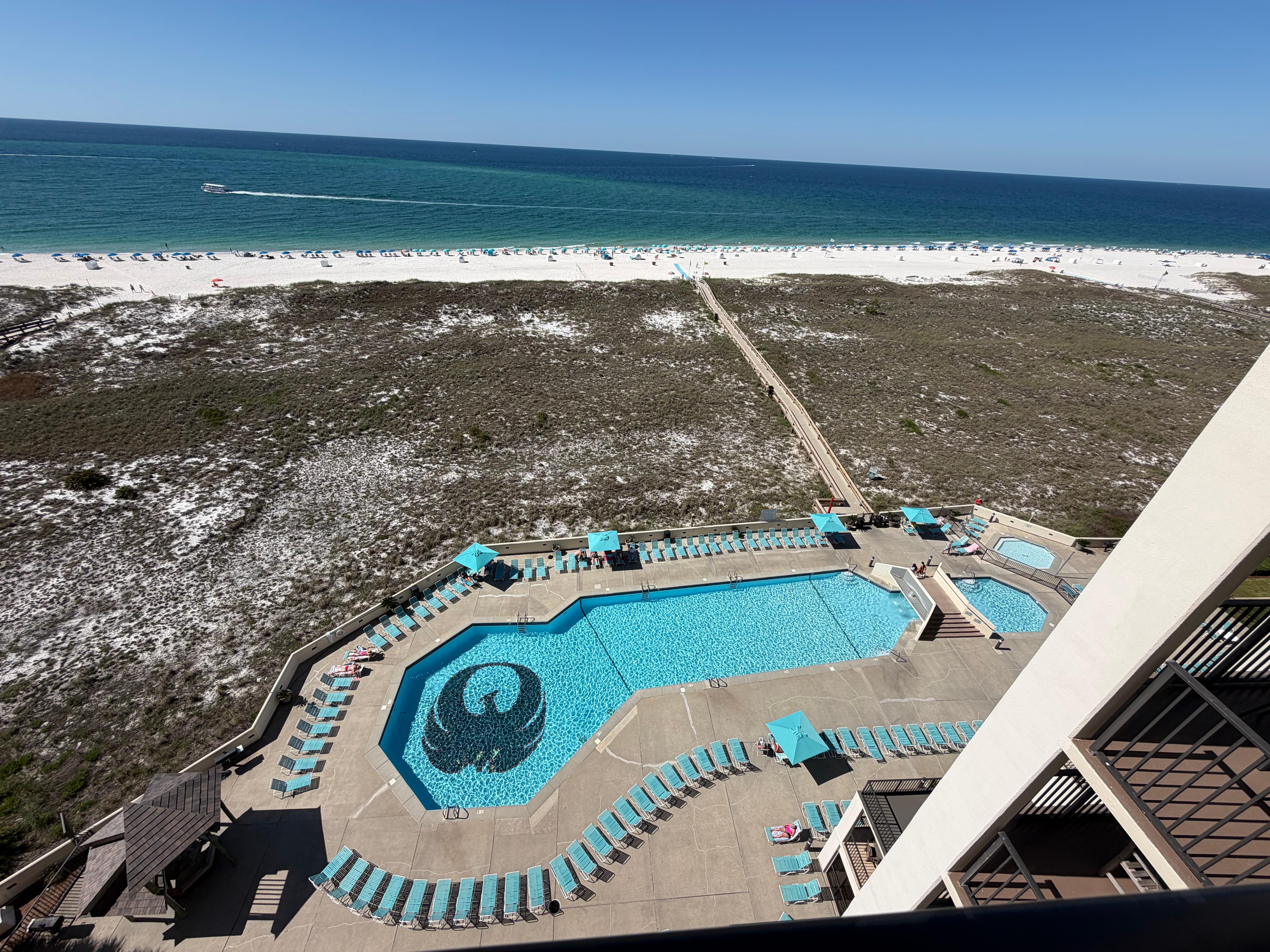 View from the balcony