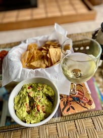 Freshly made guacamole!🥑