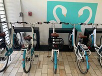 This was so cool to have a bike to cruise around. Great amenity!