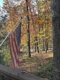 The fall colors were so pretty.