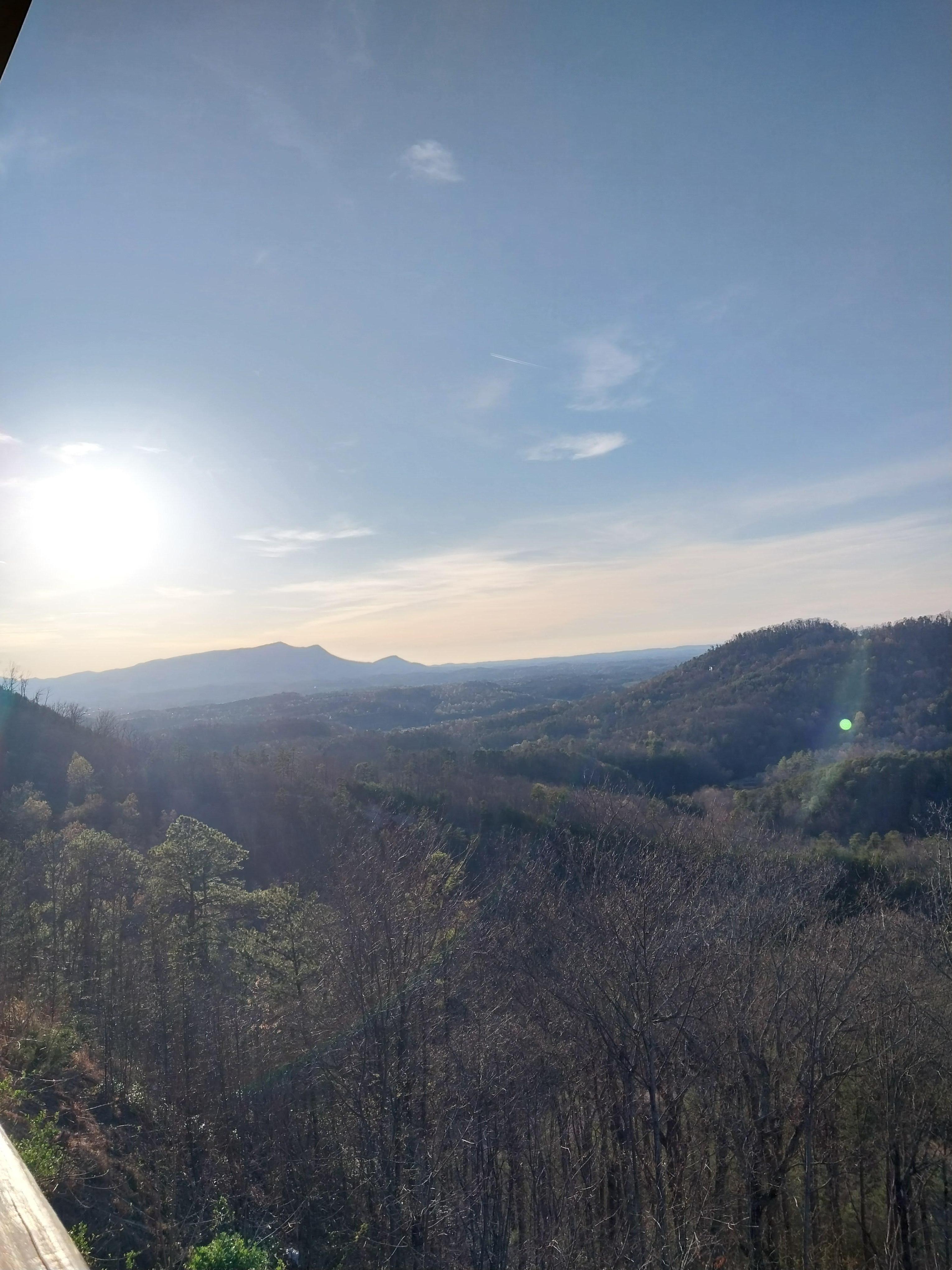 View off the balcony