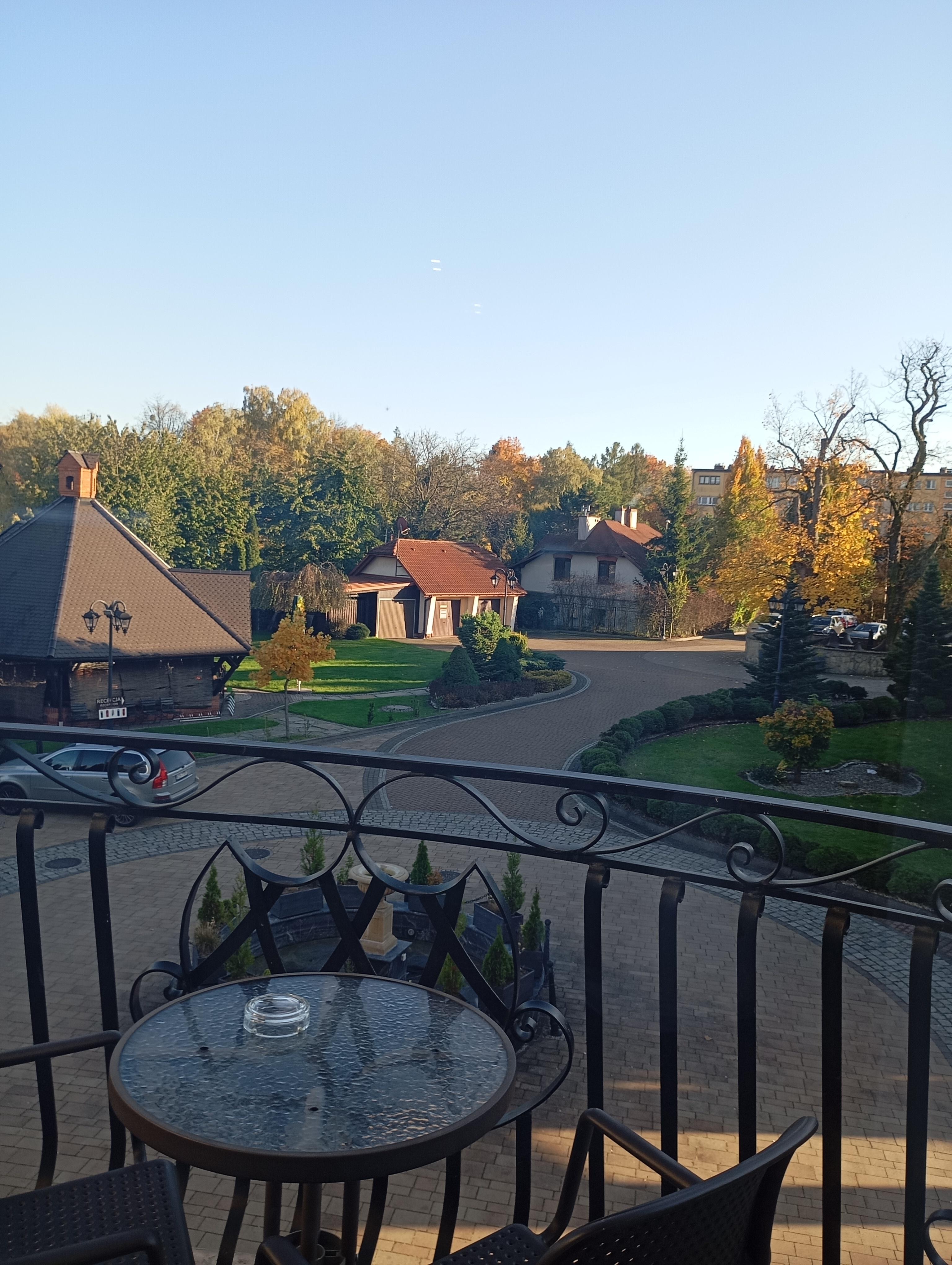 Vue de notre chambre
