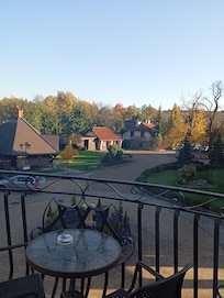 Vue de notre chambre