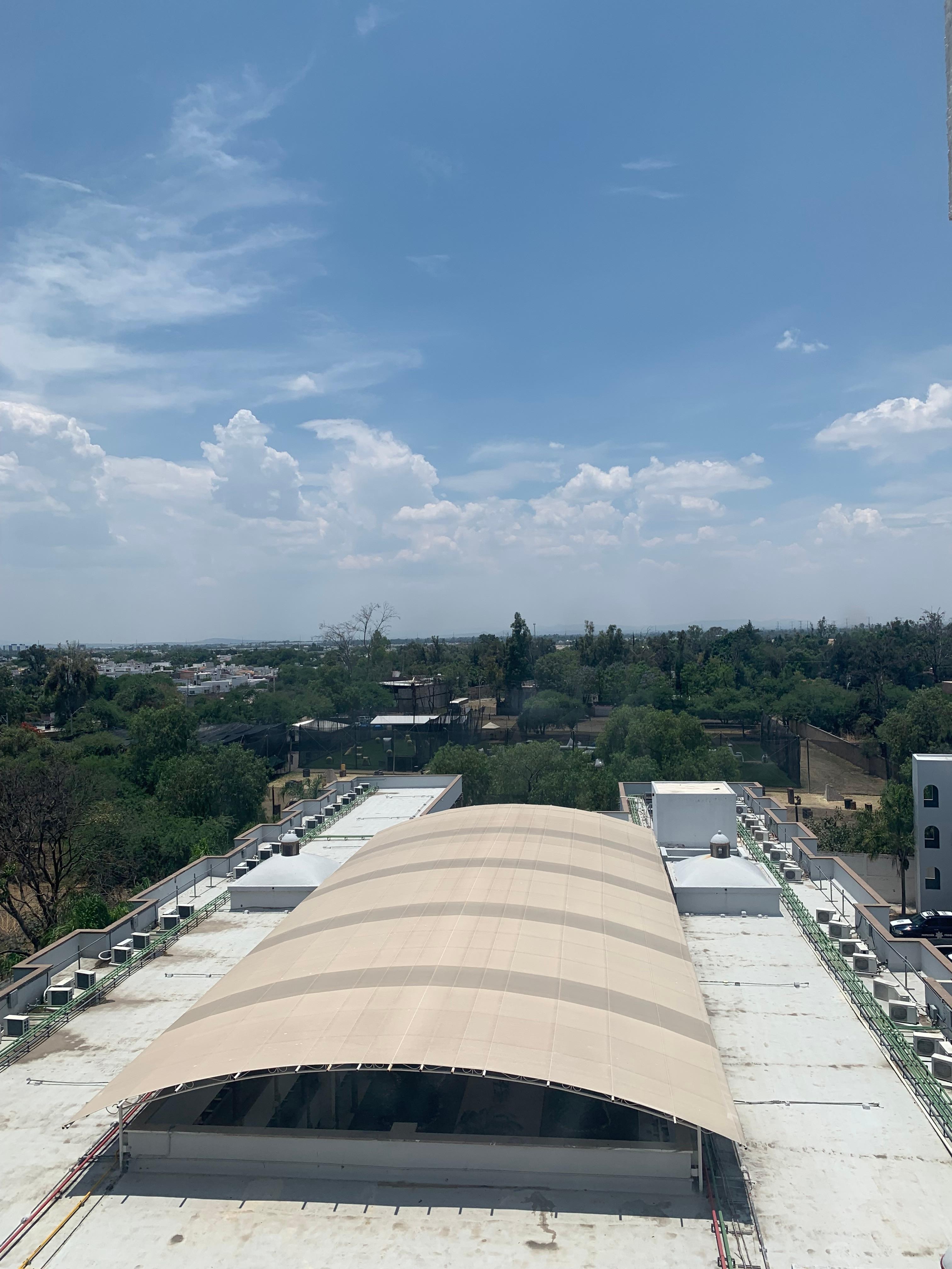 El domo del patio capítulo materno de habitaciones 