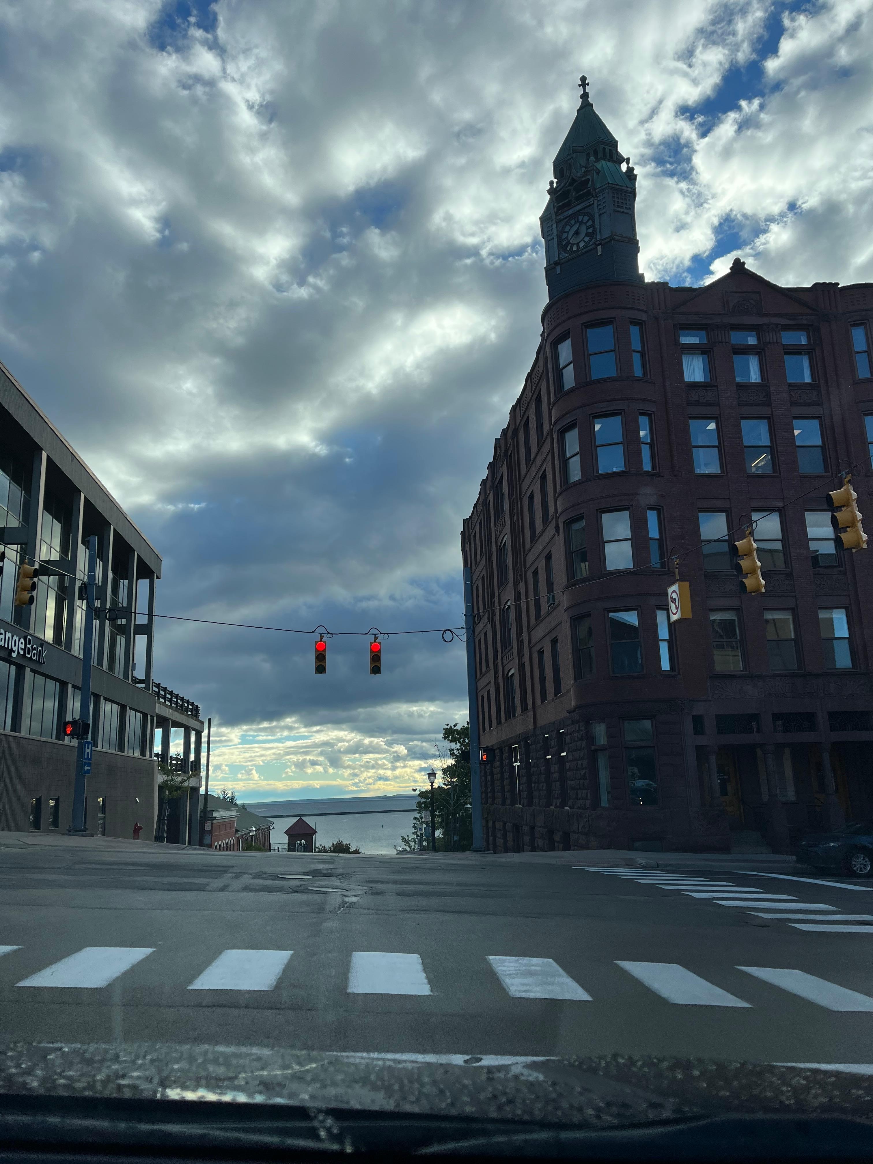 Lake Superior at the end of the street! 