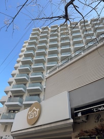 From outside