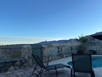 Sunrise over Franklin Mountains