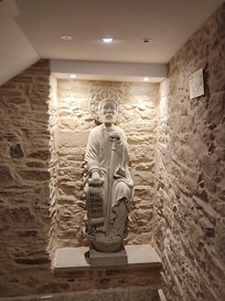 Stairway statue