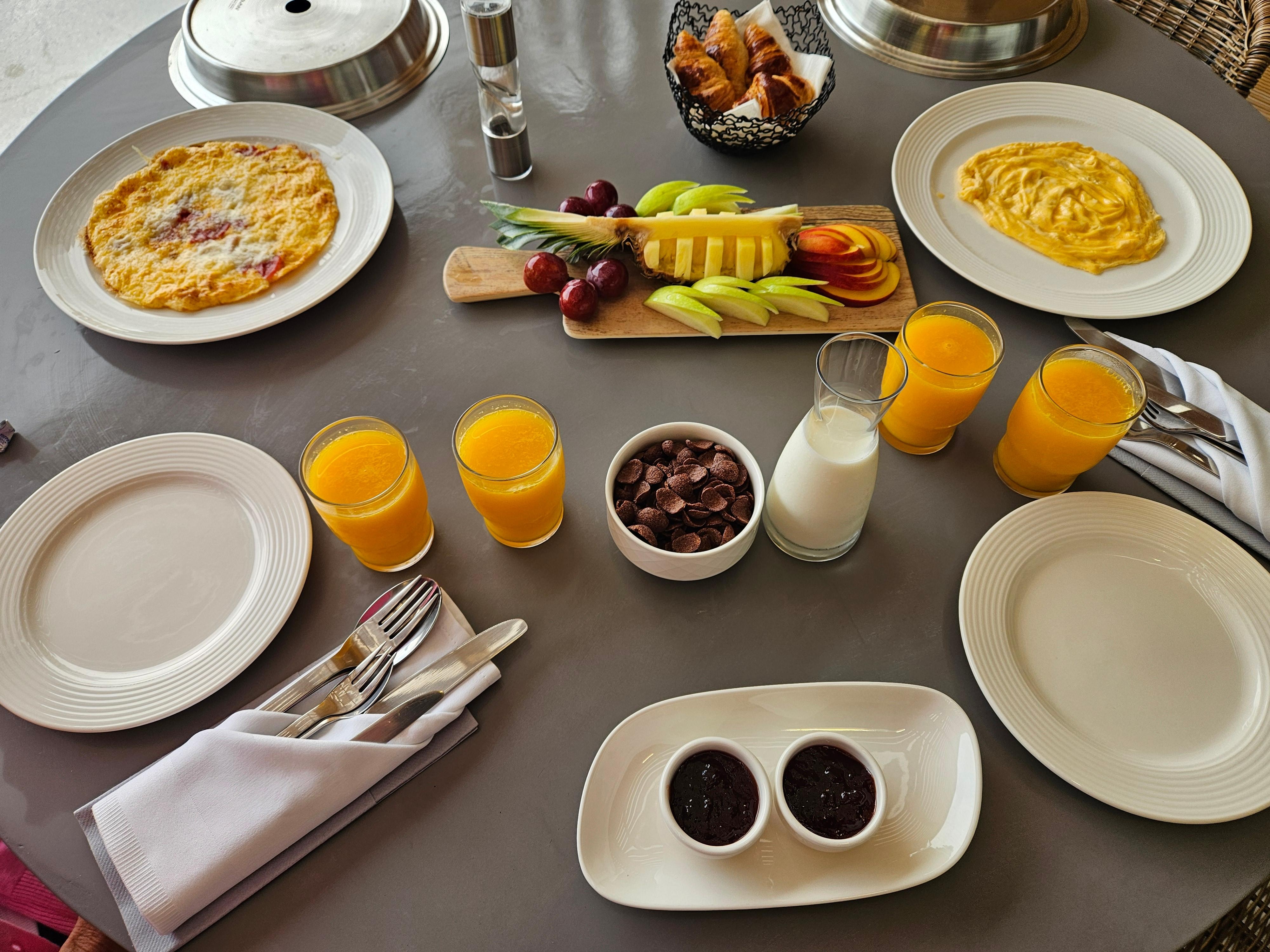 Our breakfast