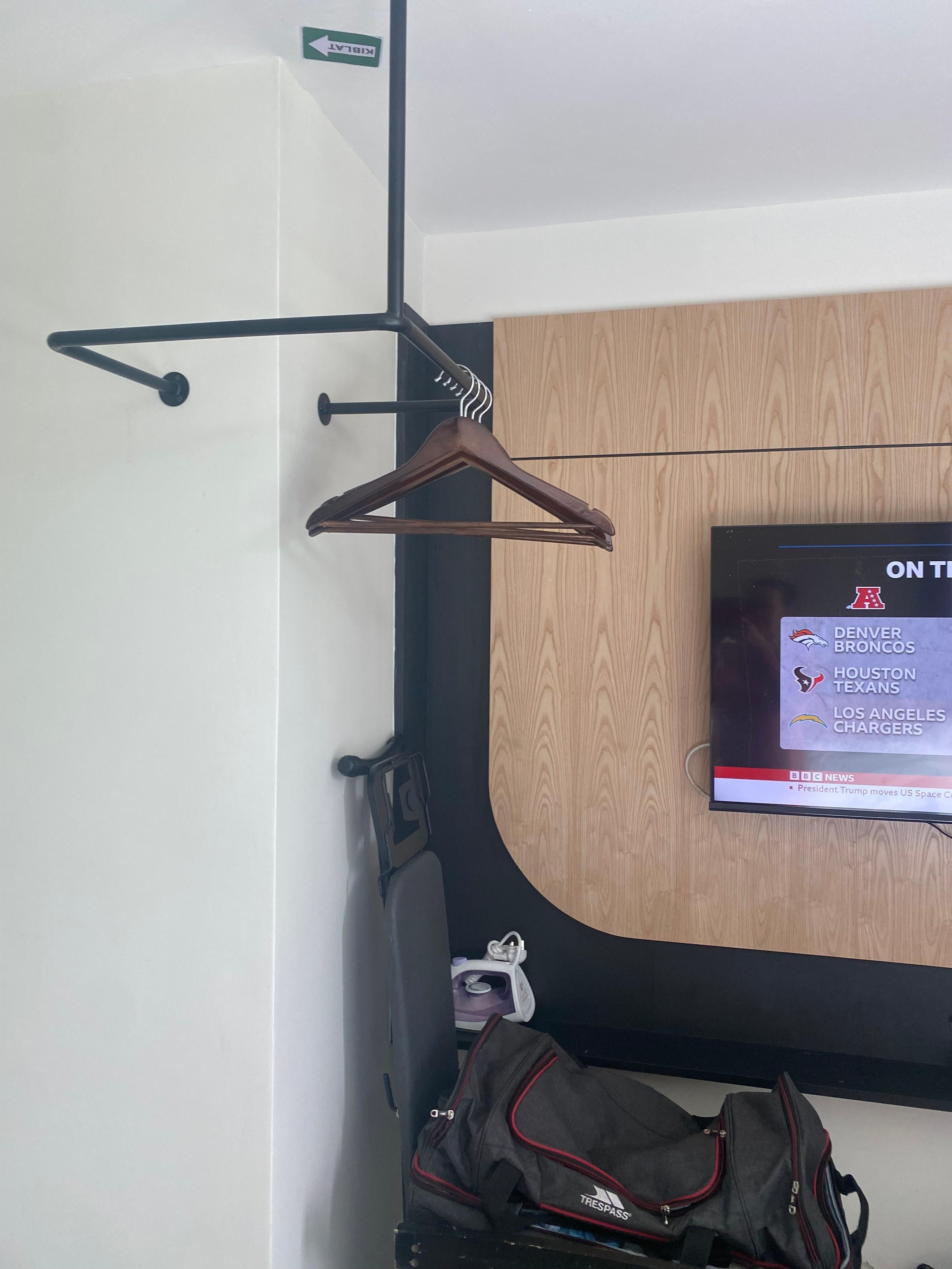 The rail in the room 