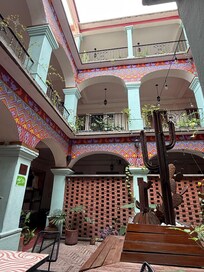 Beautiful courtyard