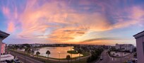 Beautiful sunsets every evening off the back deck.