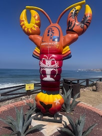 The lobster at the hotel