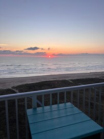 We sat on balcony all the time!