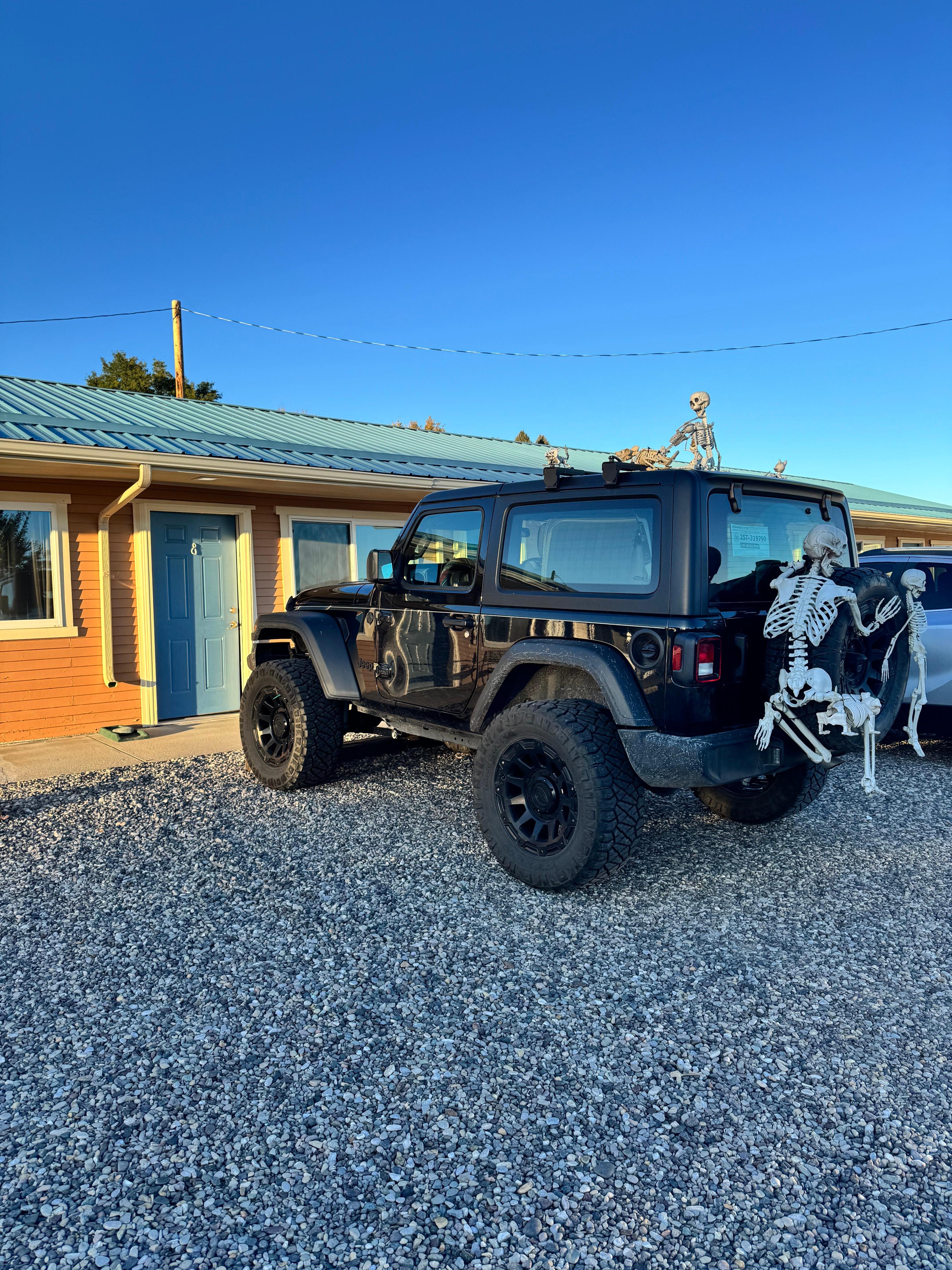 Park right out in front of your room