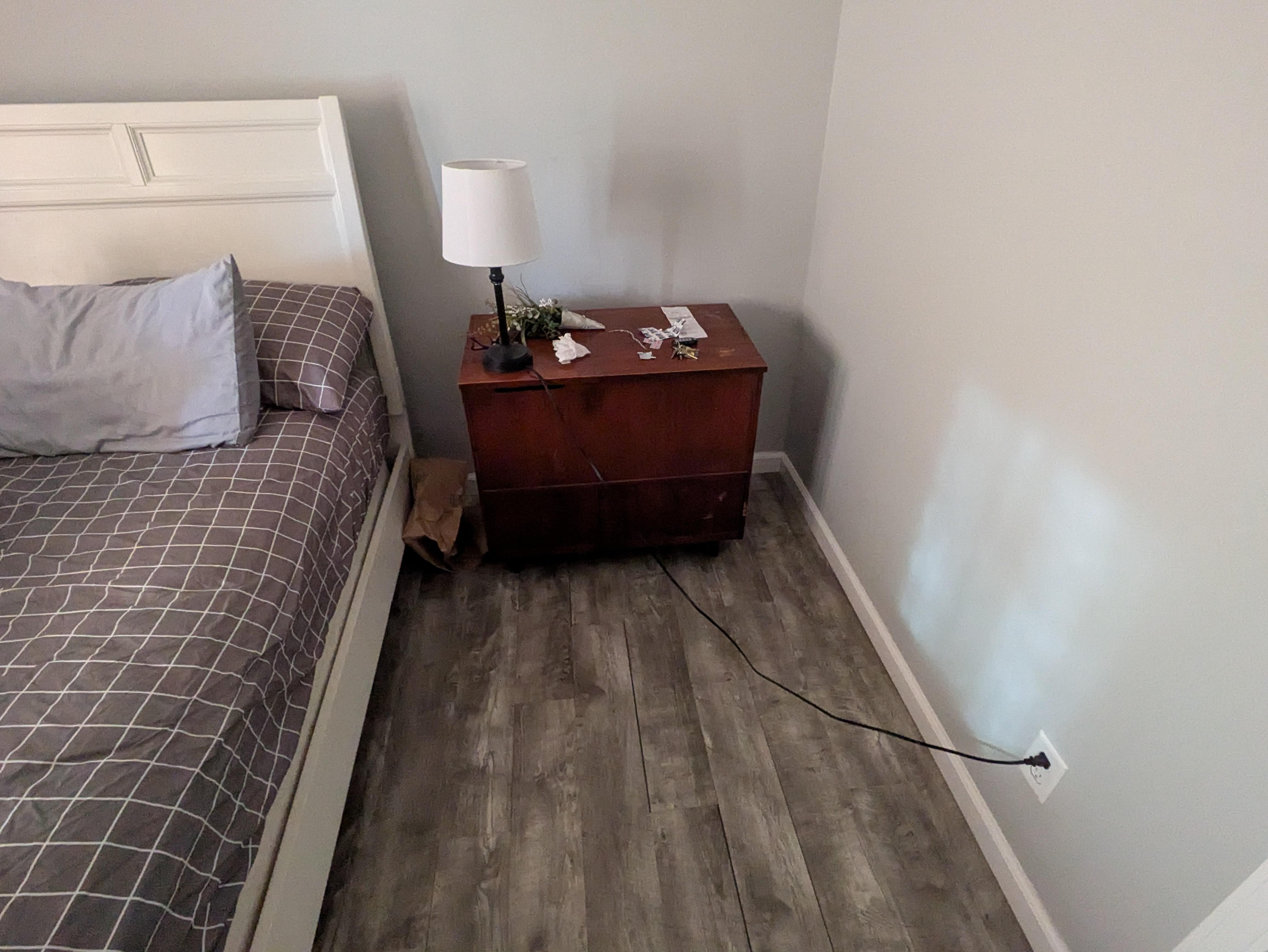 I think this cord is a  tripping hazard