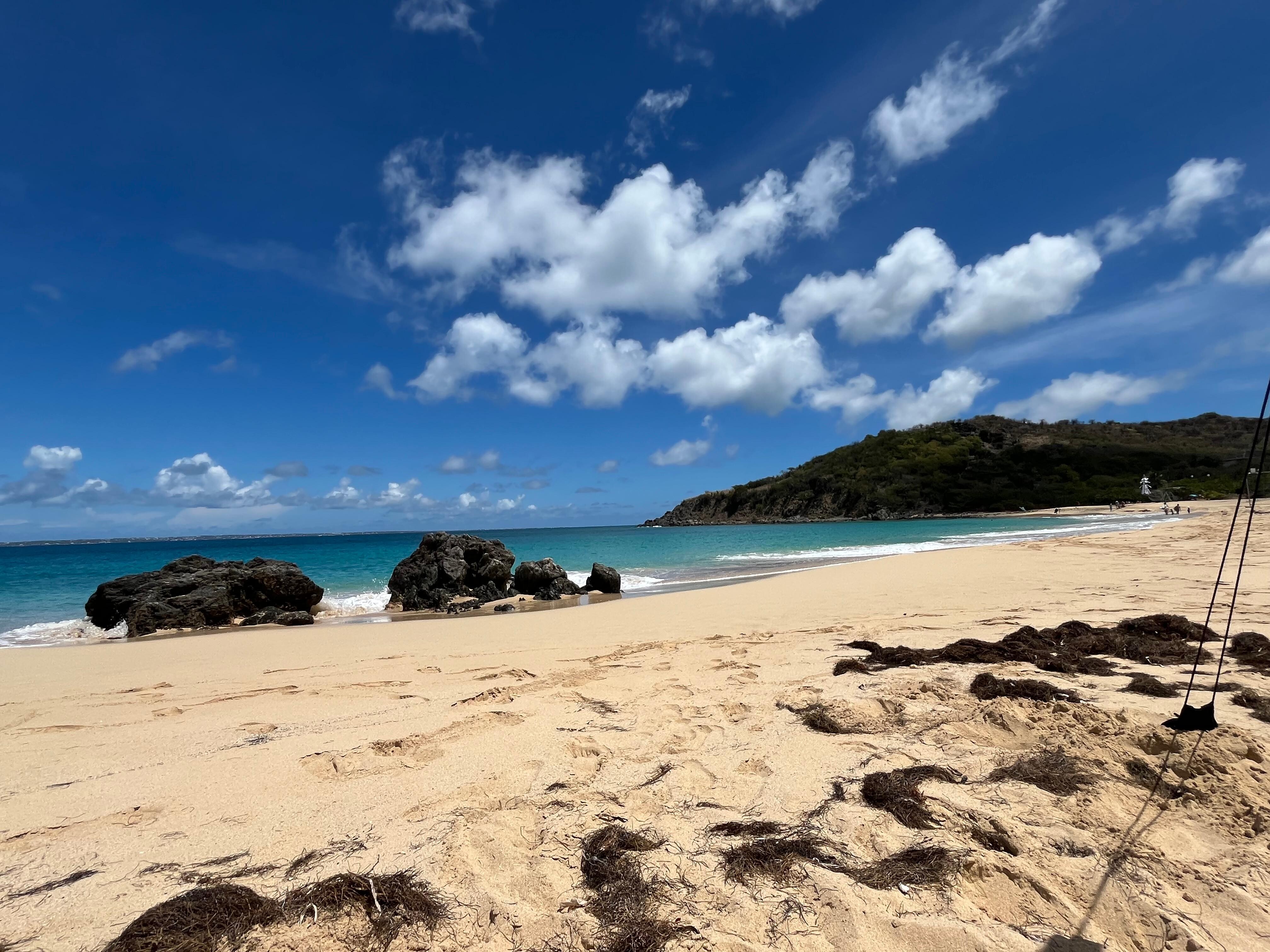 Happy Bay beach sure does make you happy! 