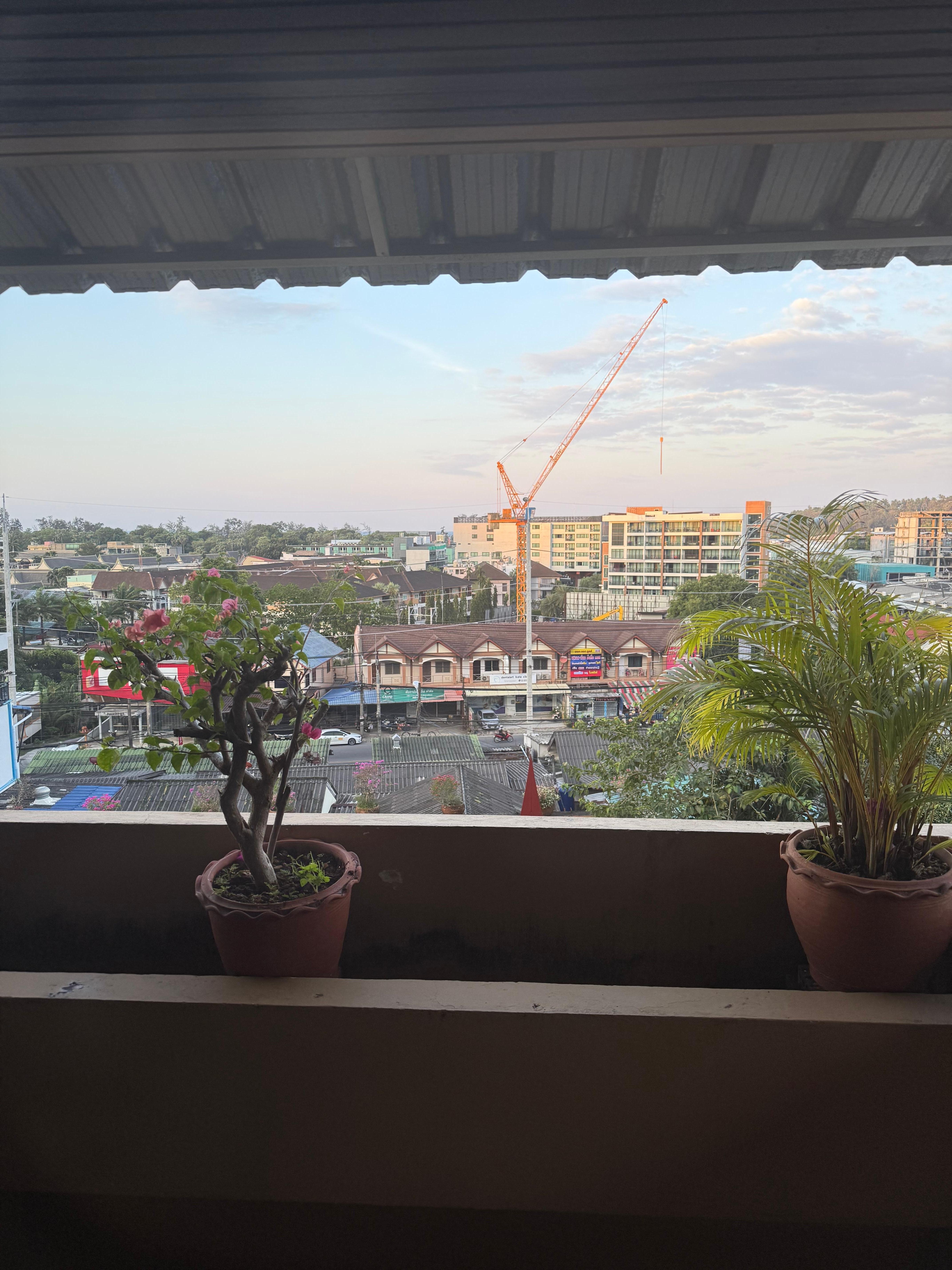 The view from our room 