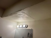 the ceiling in the bathroom says it all
