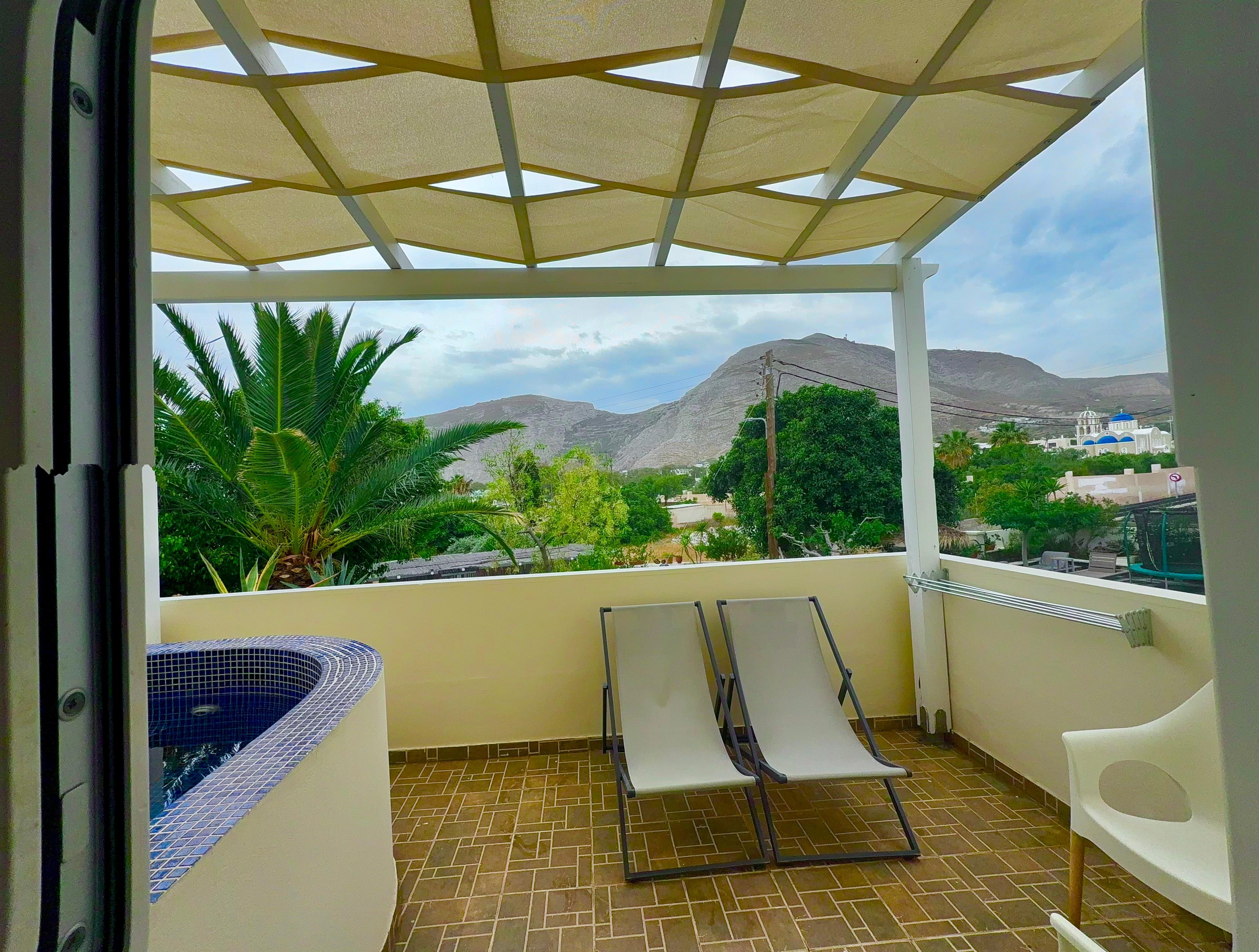 Our balcony was also lovely