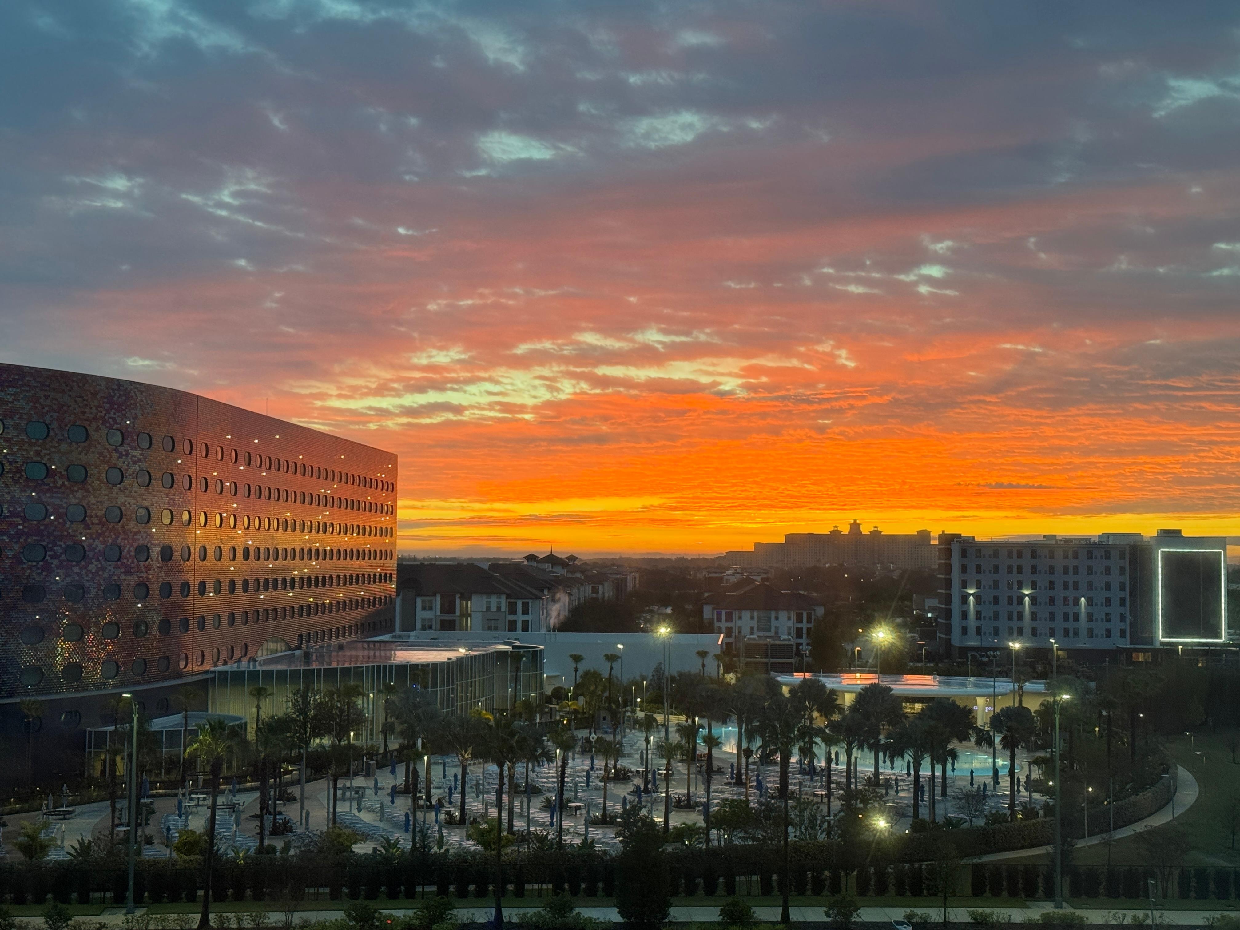 The view from our room