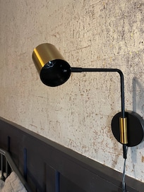 No light fixture or lightbulb.