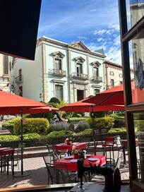 Hotel from the cafe across the street.