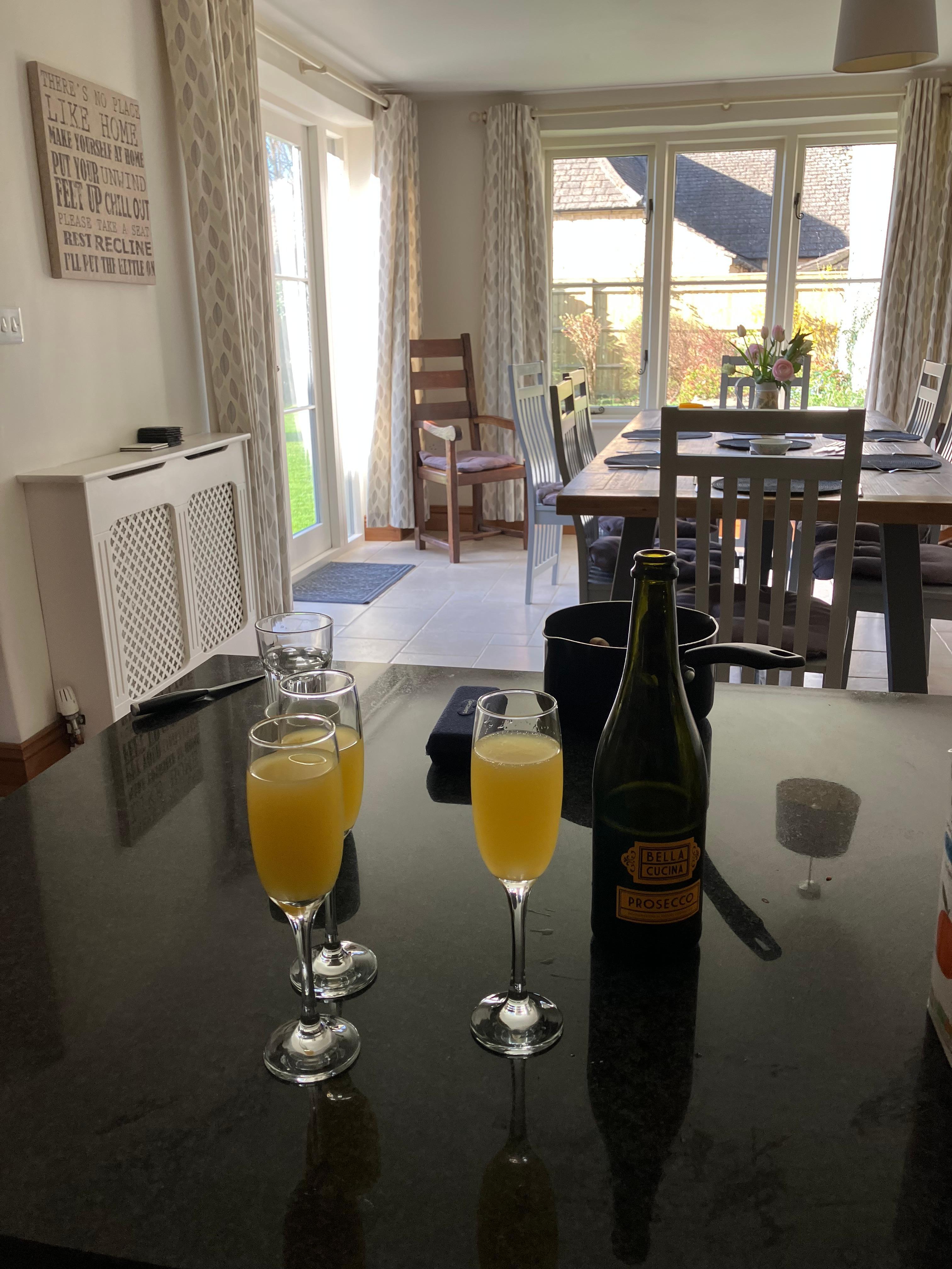From the kitchen