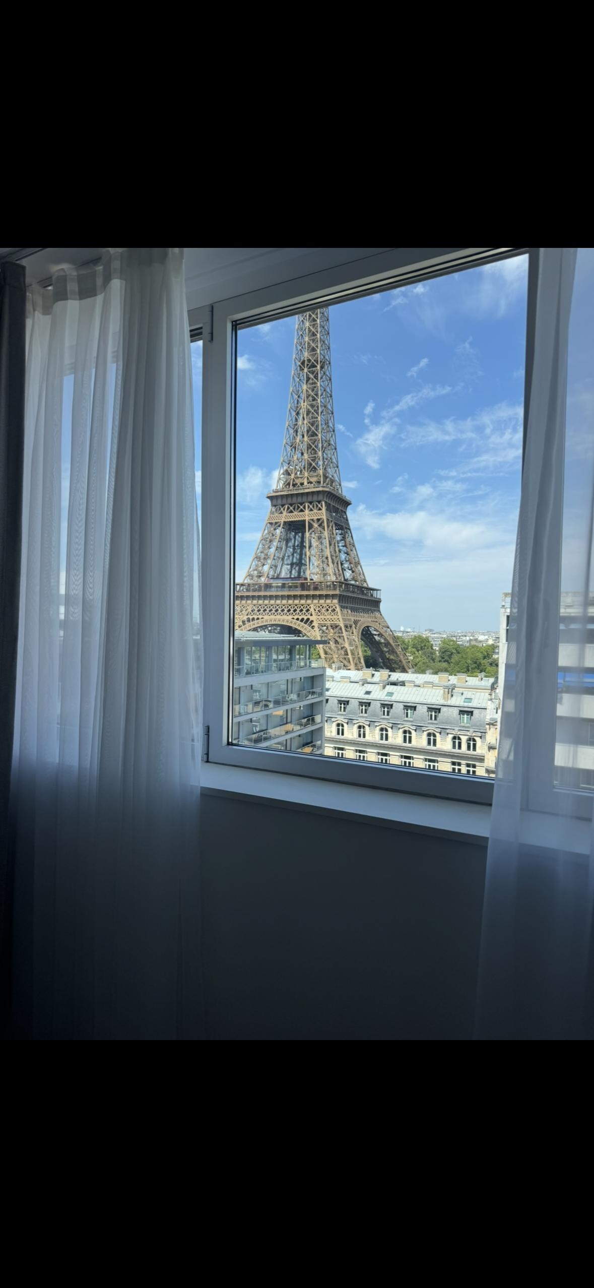 View from my Hôtel room 