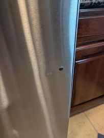 Dents in fridge