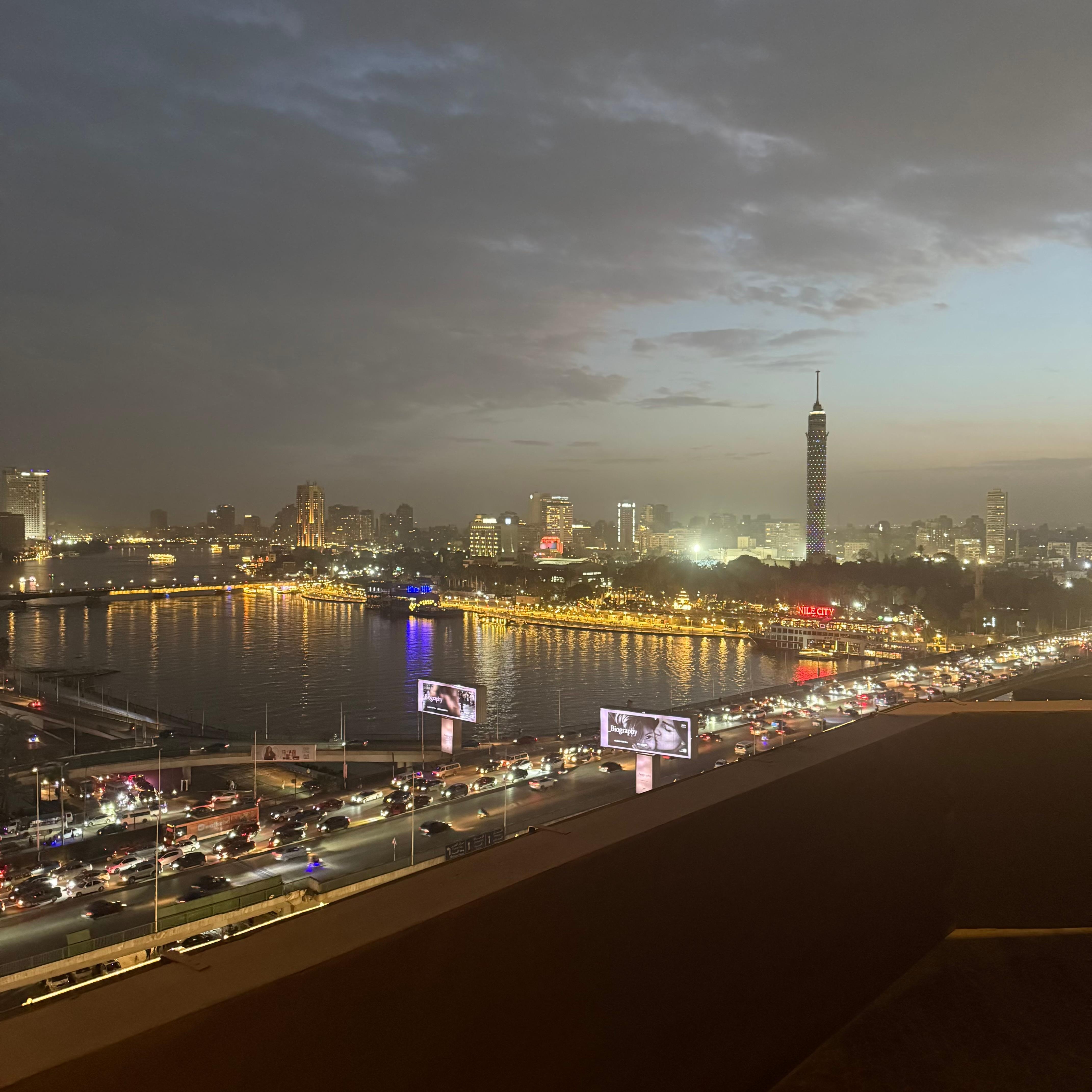 View of River Nile from the window 