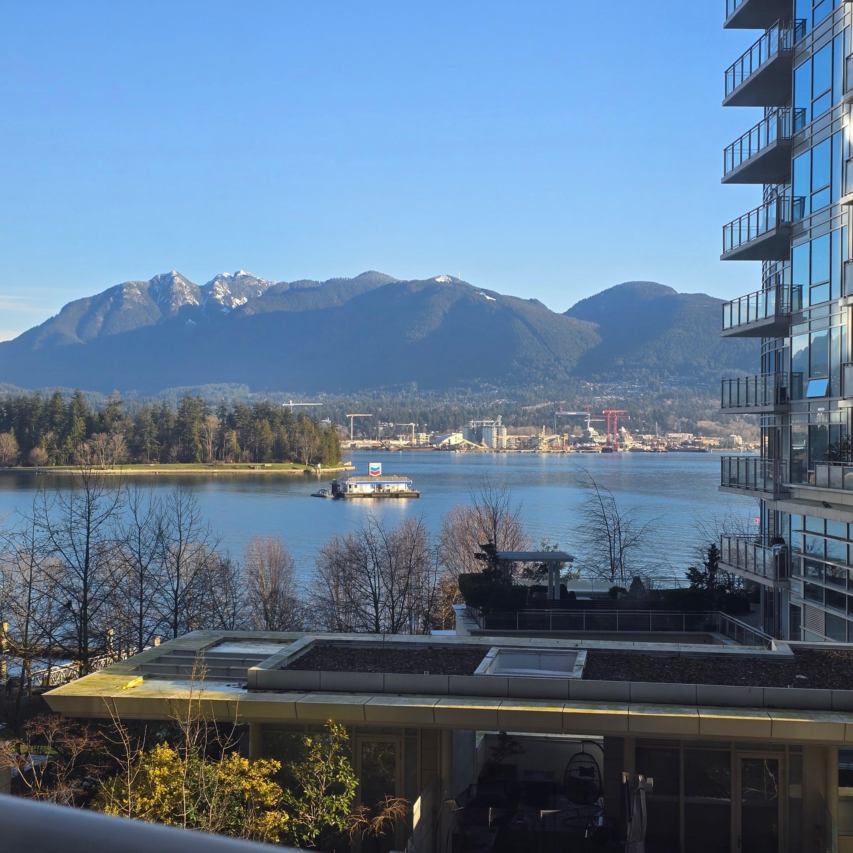 North facing Waterfront view