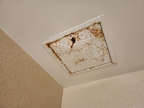 Rusty bathroom vent
