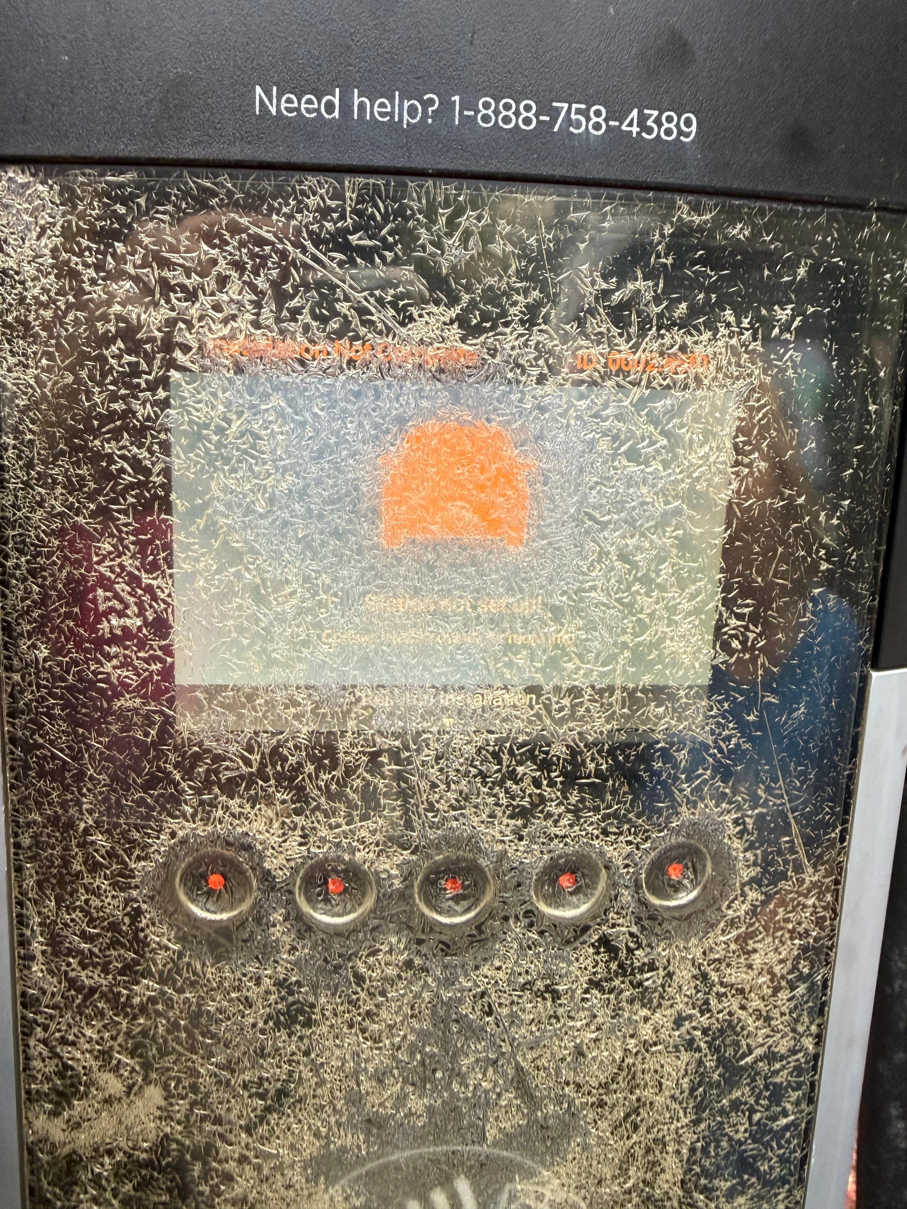 The advertised EV charger. 