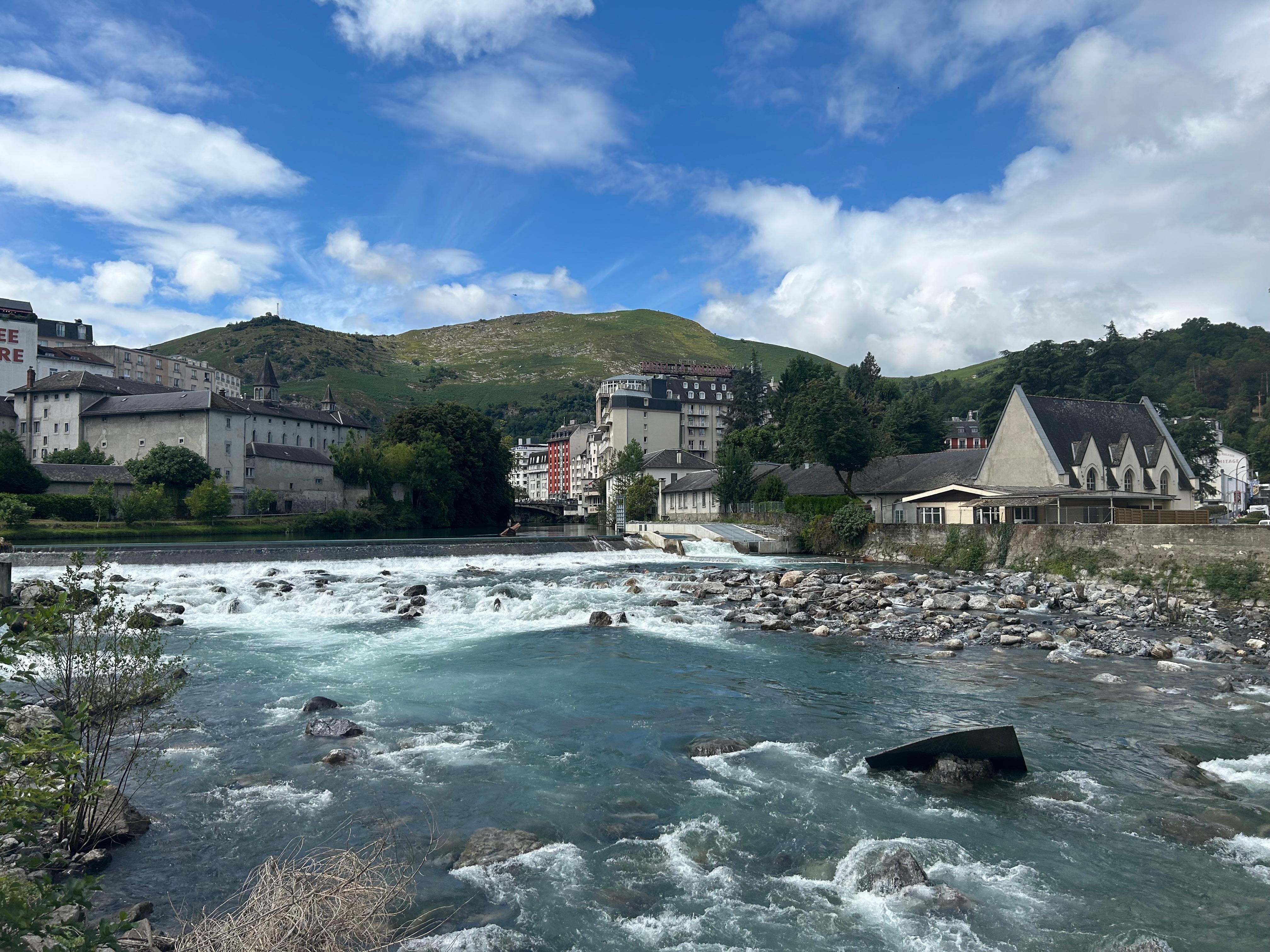River nearby