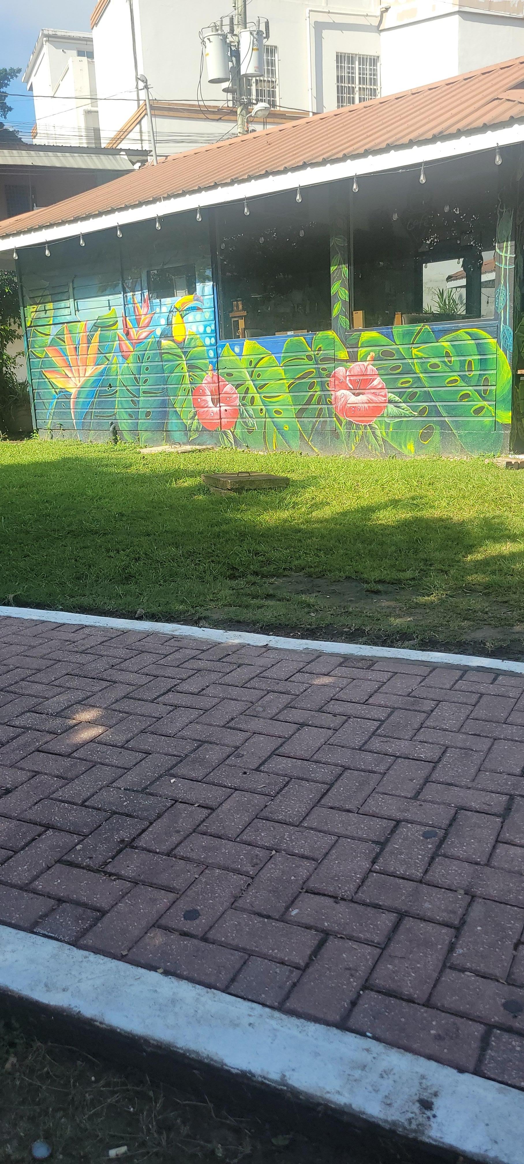 Art work in the town central